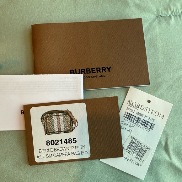 Burberry Monogram Stripe Crossbody Bag - Picture 12 of 12